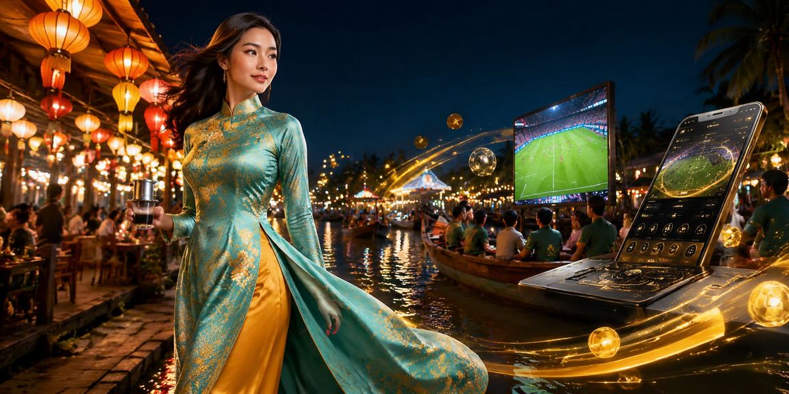 Người dùng áo dài tìm kiếm hỗ trợ trên nền tảng 1bq tại vùng Mekong